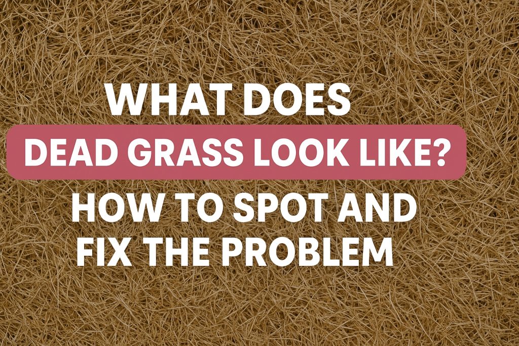 What Does Dead Grass Look Like? How to Spot and Fix the Problem